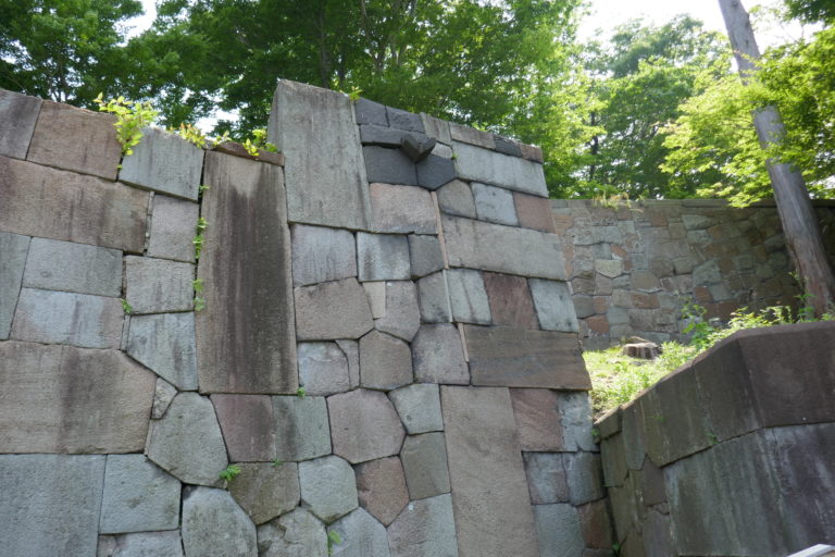 Kanazawa Castle stone wall
